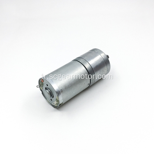 RF370 25mm şanzıman 12 volt dc dişli motor